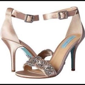 Betsy Johnson bridal shoes